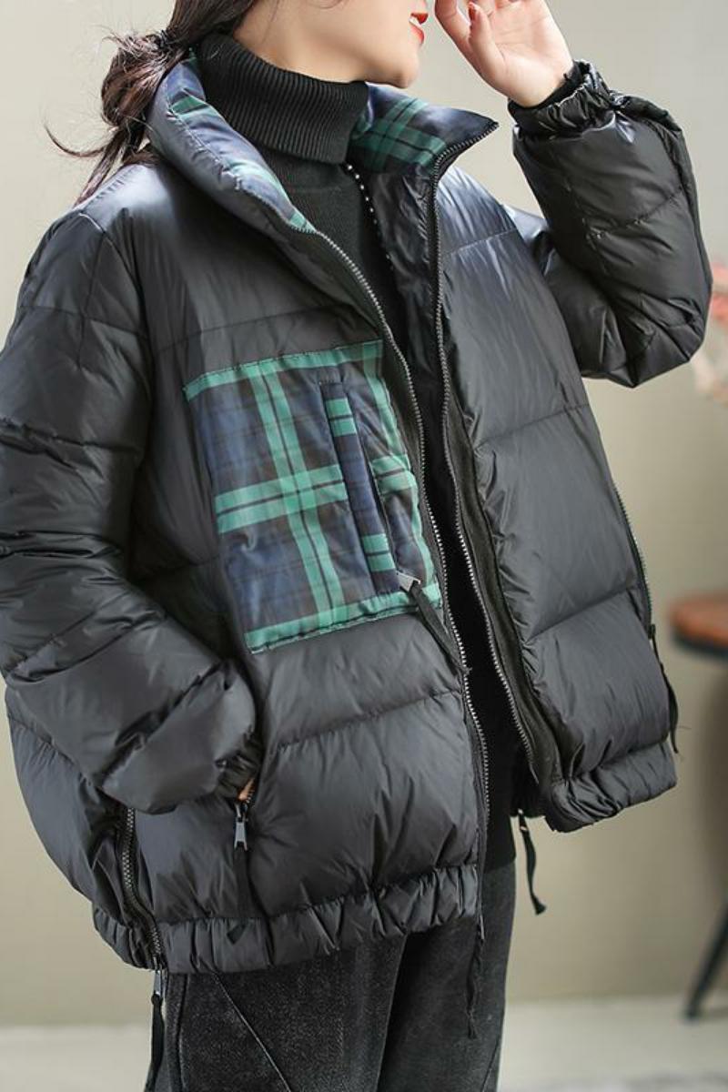 Women's Winter Stand-up Collar Lightweight Loose Slim Warm Down