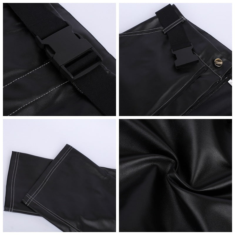 Women With High Waist Straight Trousers