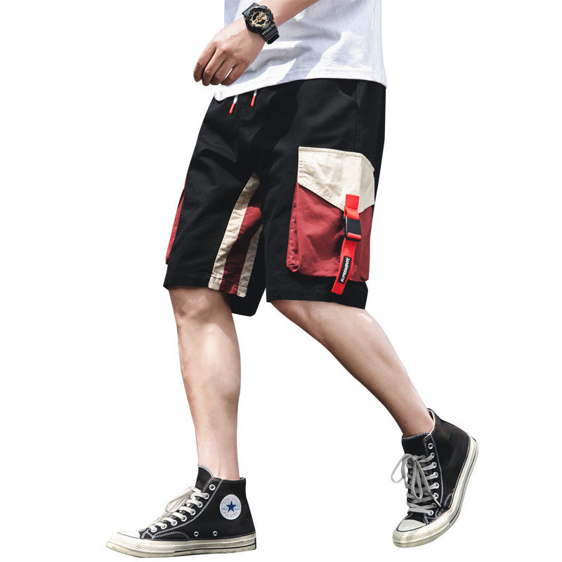 Men's five-point casual shorts