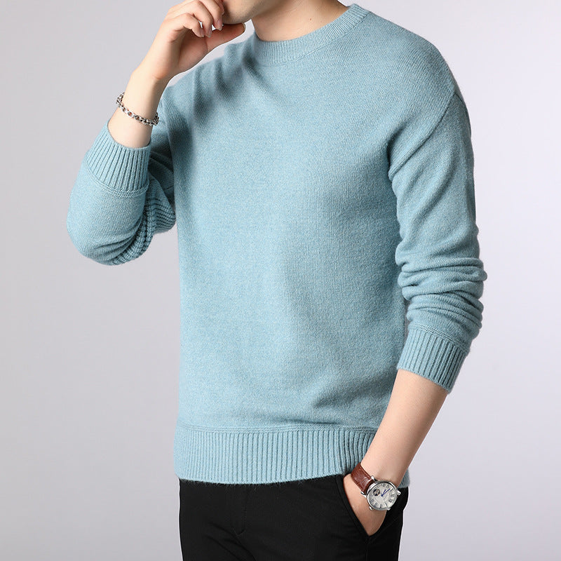 Warm knitted sweater