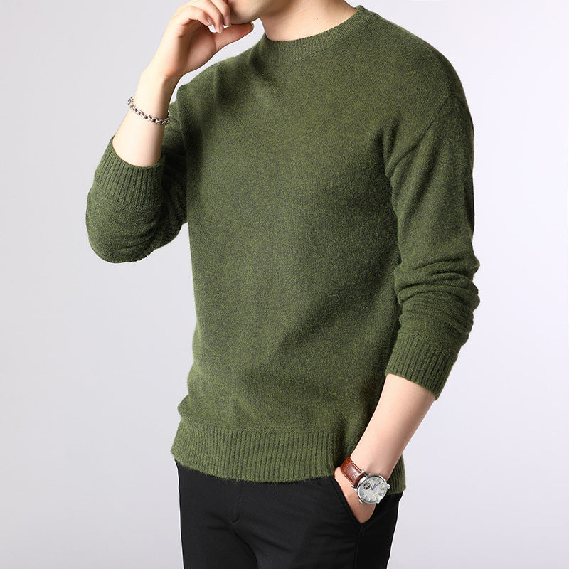 Warm knitted sweater