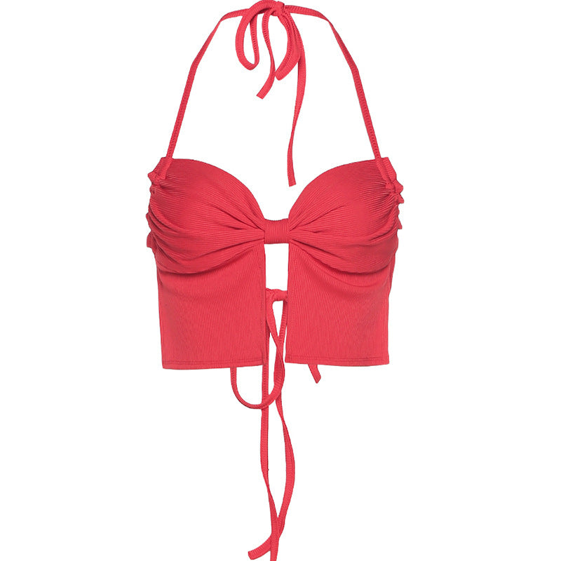 Women's High Waist Casual Trousers With Hips Fashion Slim Fit Micro La Trousers Women