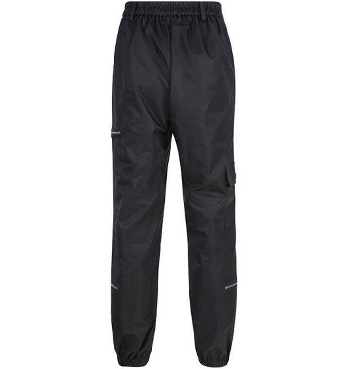 Metal zipper splice for pocket leggings