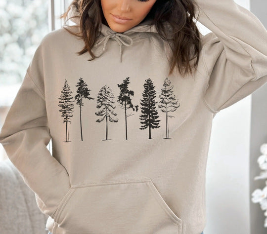 Autumn And Winter Wild Casual Street Simple Retro Hoodie