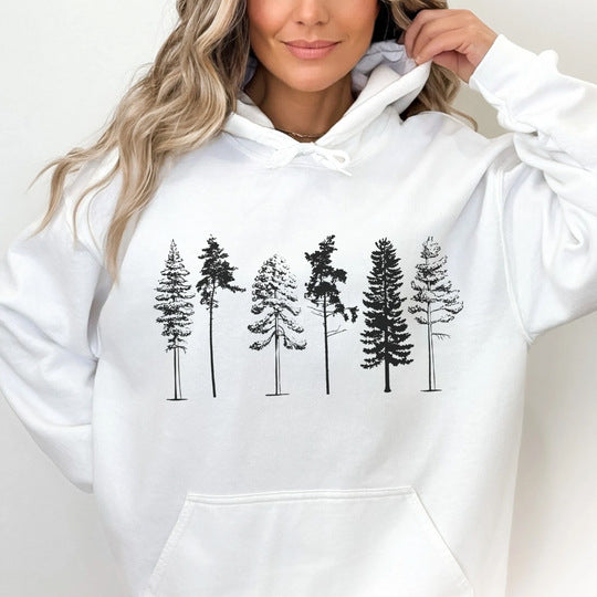 Autumn And Winter Wild Casual Street Simple Retro Hoodie