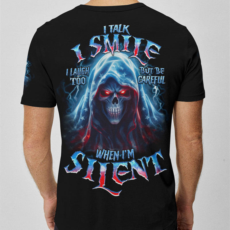 Men's Flower 3D Printed Casual T-shirt