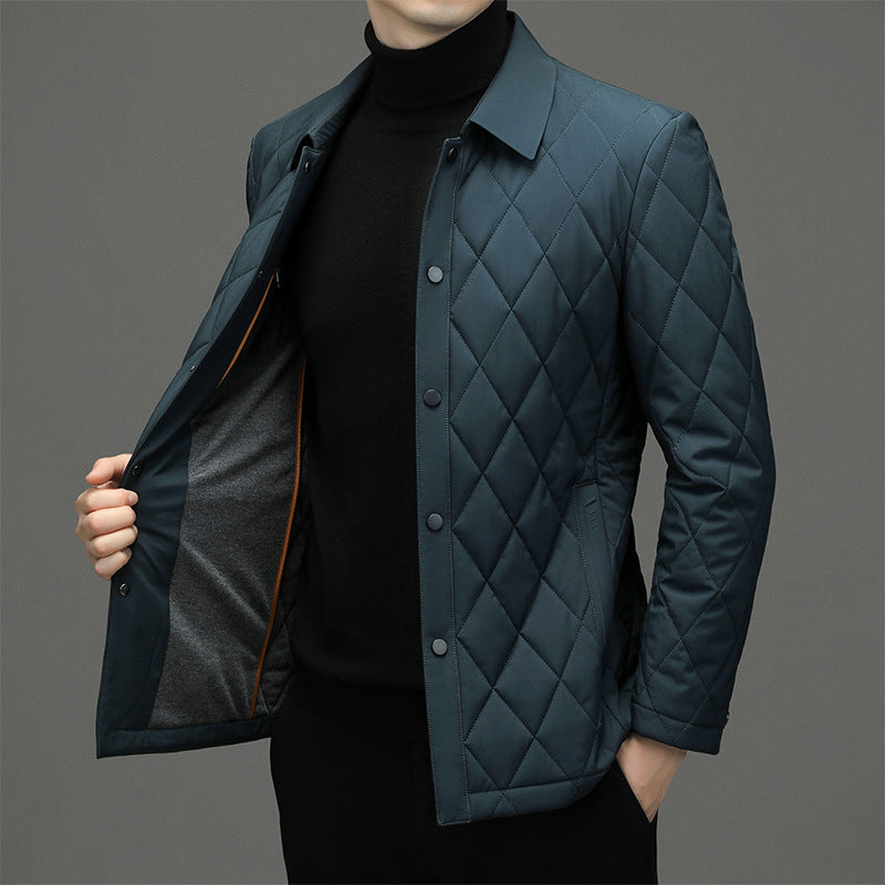 Men's Clothing Lightweight Cotton-padded Jacket Coat