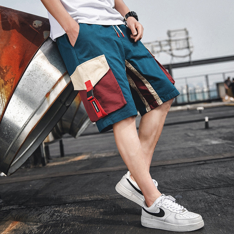 Men's five-point casual shorts