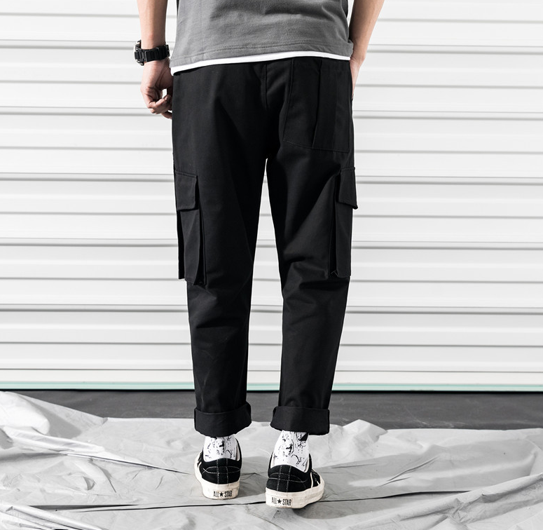 Men's overalls straight pants