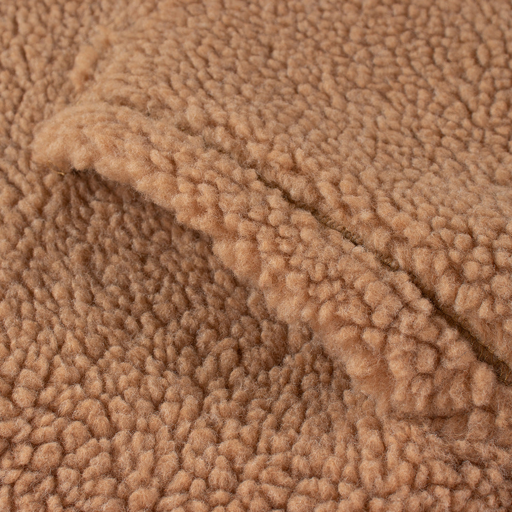 Fashion Solid Color Pullover Hooded Sweater Big Pocket Men's New Style Drawstring