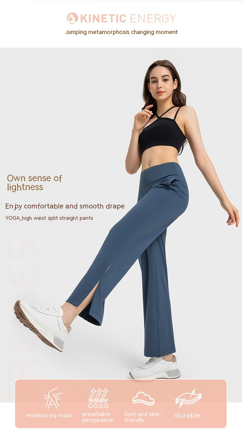 High Waisted Bell Bottoms For Casual And Sporty Fashion