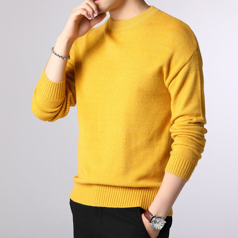 Warm knitted sweater