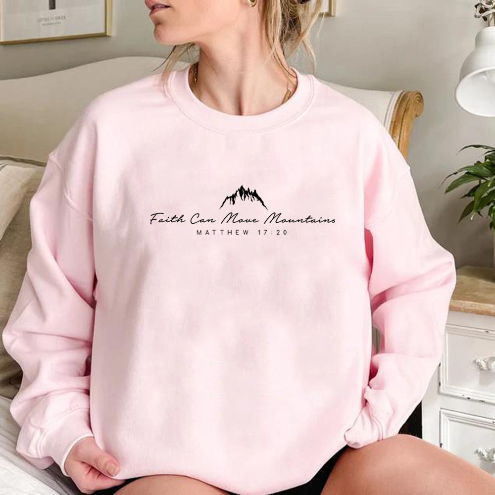 Women's Fashion Floral Print Long Sleeve Pullover