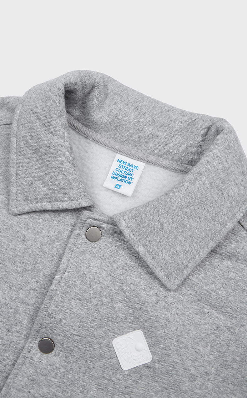 High Street Lapel Thickened Velvet Coat