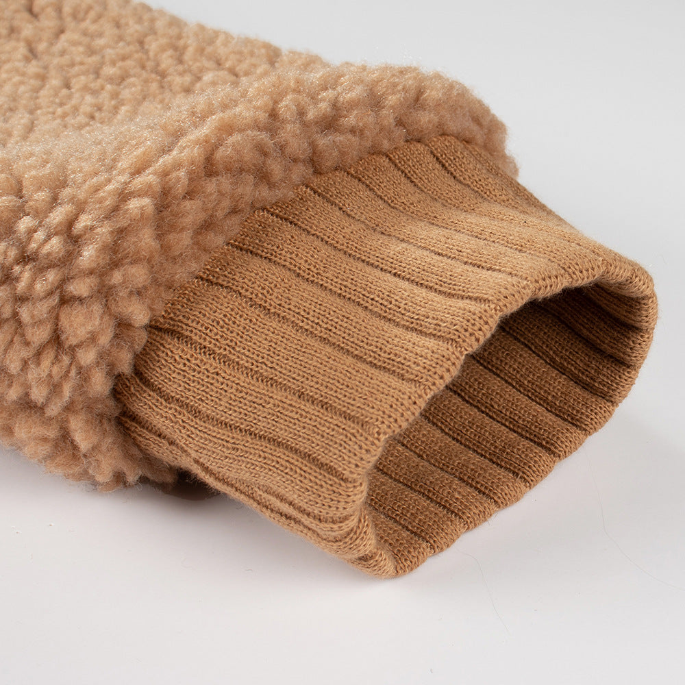 Fashion Solid Color Pullover Hooded Sweater Big Pocket Men's New Style Drawstring