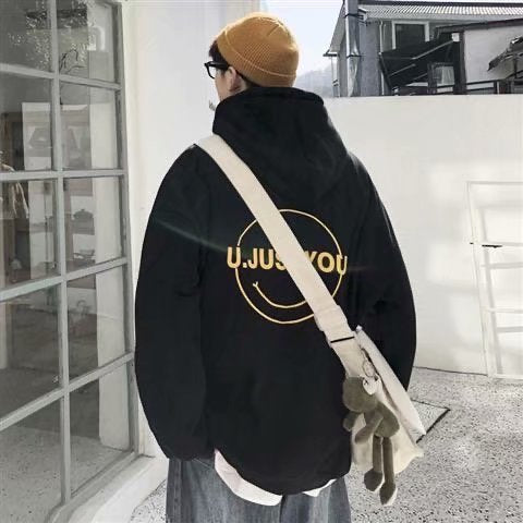 Men's Hooded Trendy Loose Casual Hoodie Sweater