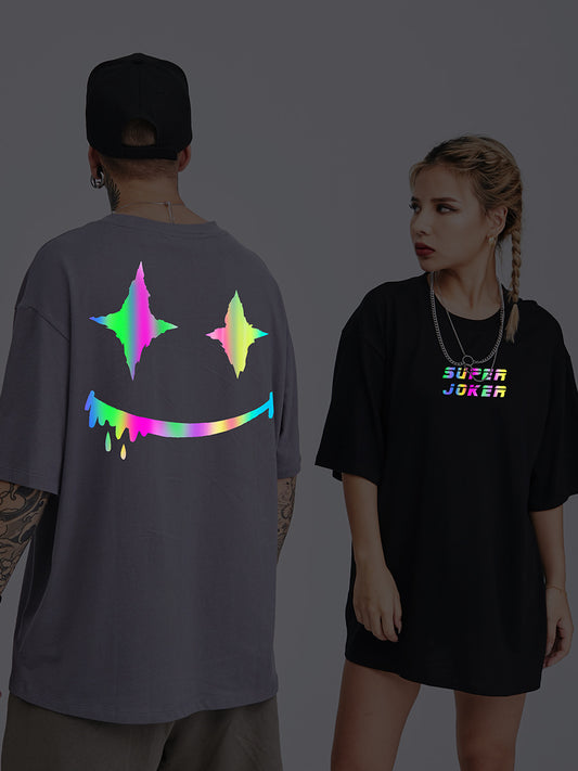 Loose Plus Size Round Neck T-Shirt Short Sleeve Top