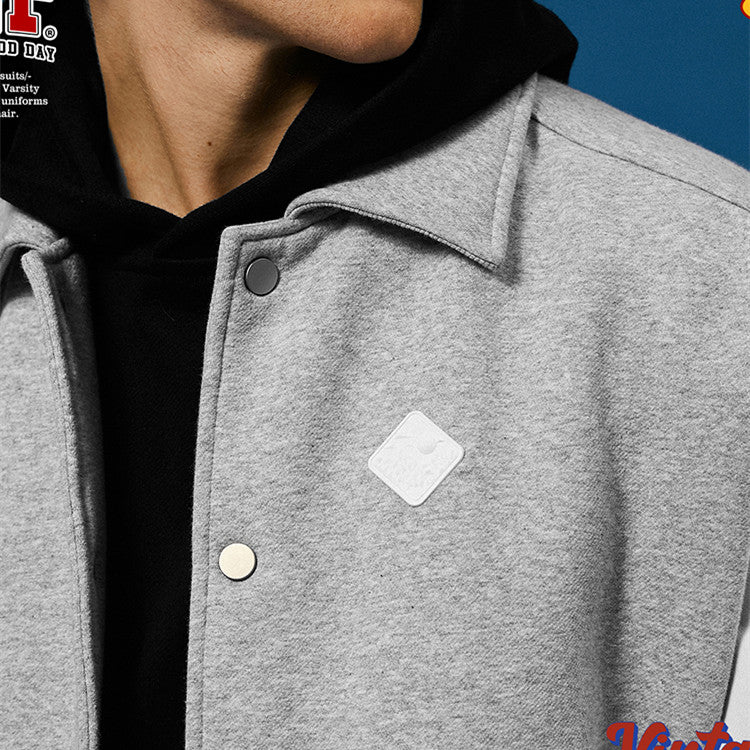 High Street Lapel Thickened Velvet Coat