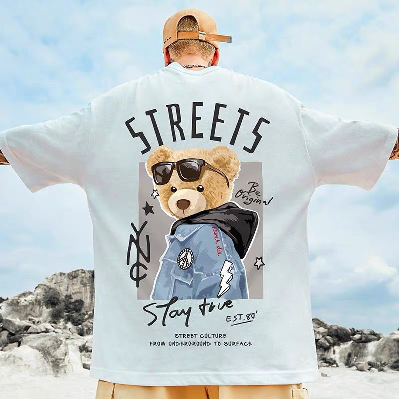 Street Hip-hop Short-sleeved T-shirt Men's Summer