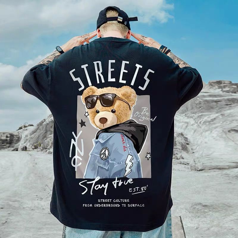 Street Hip-hop Short-sleeved T-shirt Men's Summer