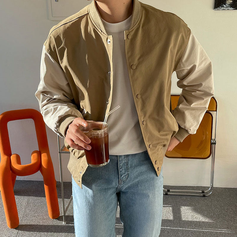 Baseball Jacket Loose And Versatile