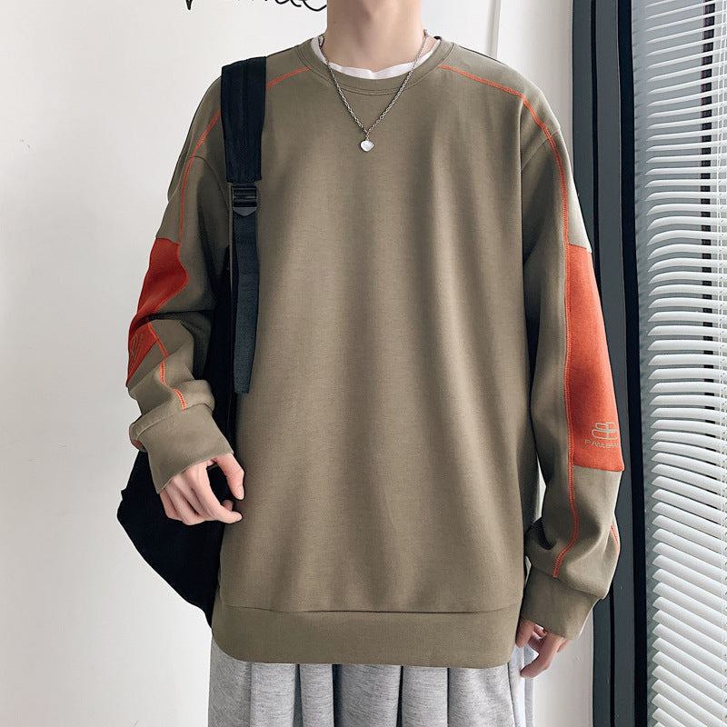 Crew neck loose sweater