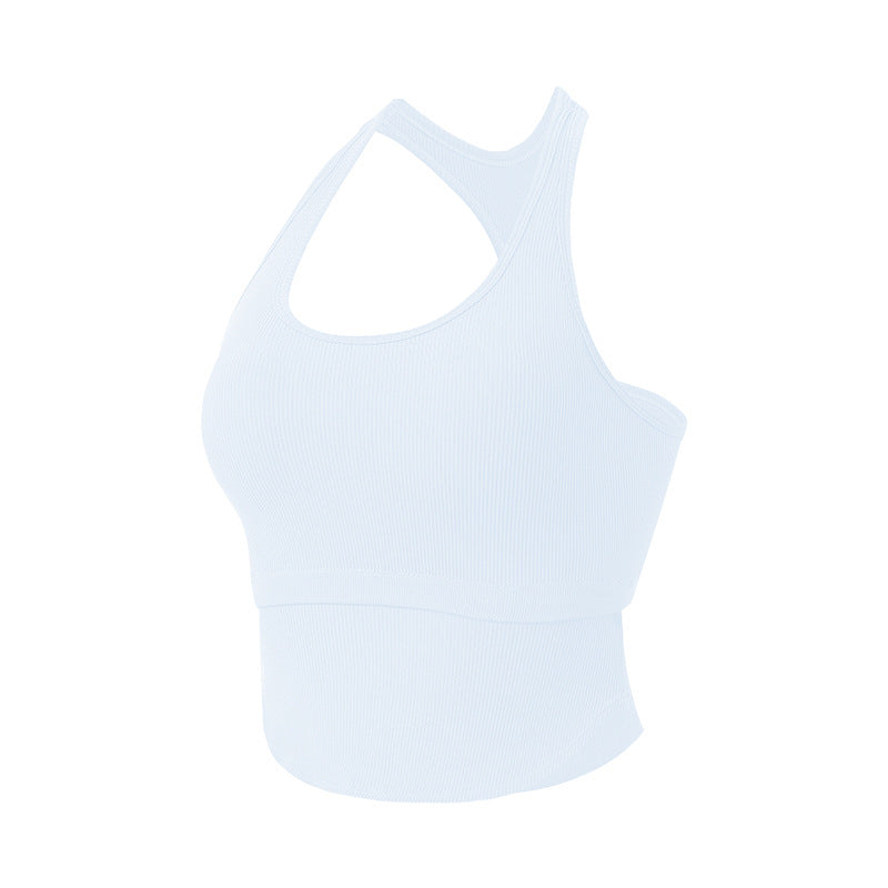 Seamless I-shaped Yoga Sports One-piece Vest