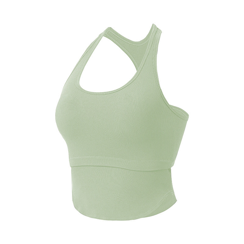 Seamless I-shaped Yoga Sports One-piece Vest