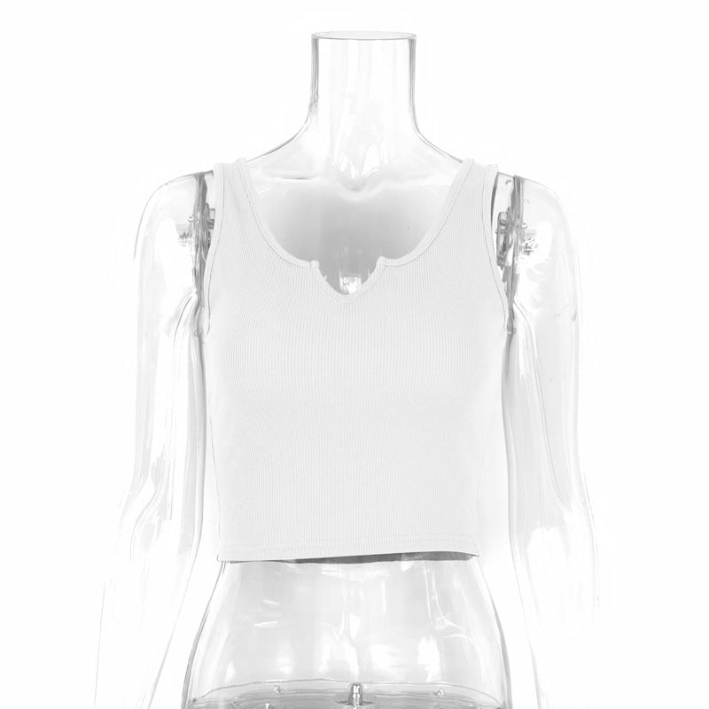 Women's Slim Fit Midriff-baring Camisole