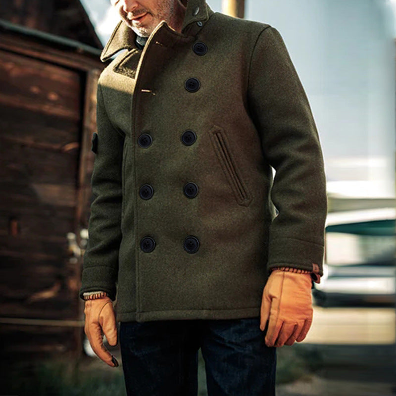 Men's Clothing Coat Fallwinter Jacket Mature Temperament Coat