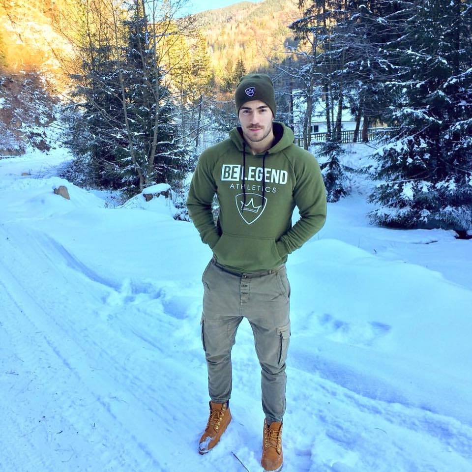 Autumn Sports Sweater Running Fitness Pullover Men's