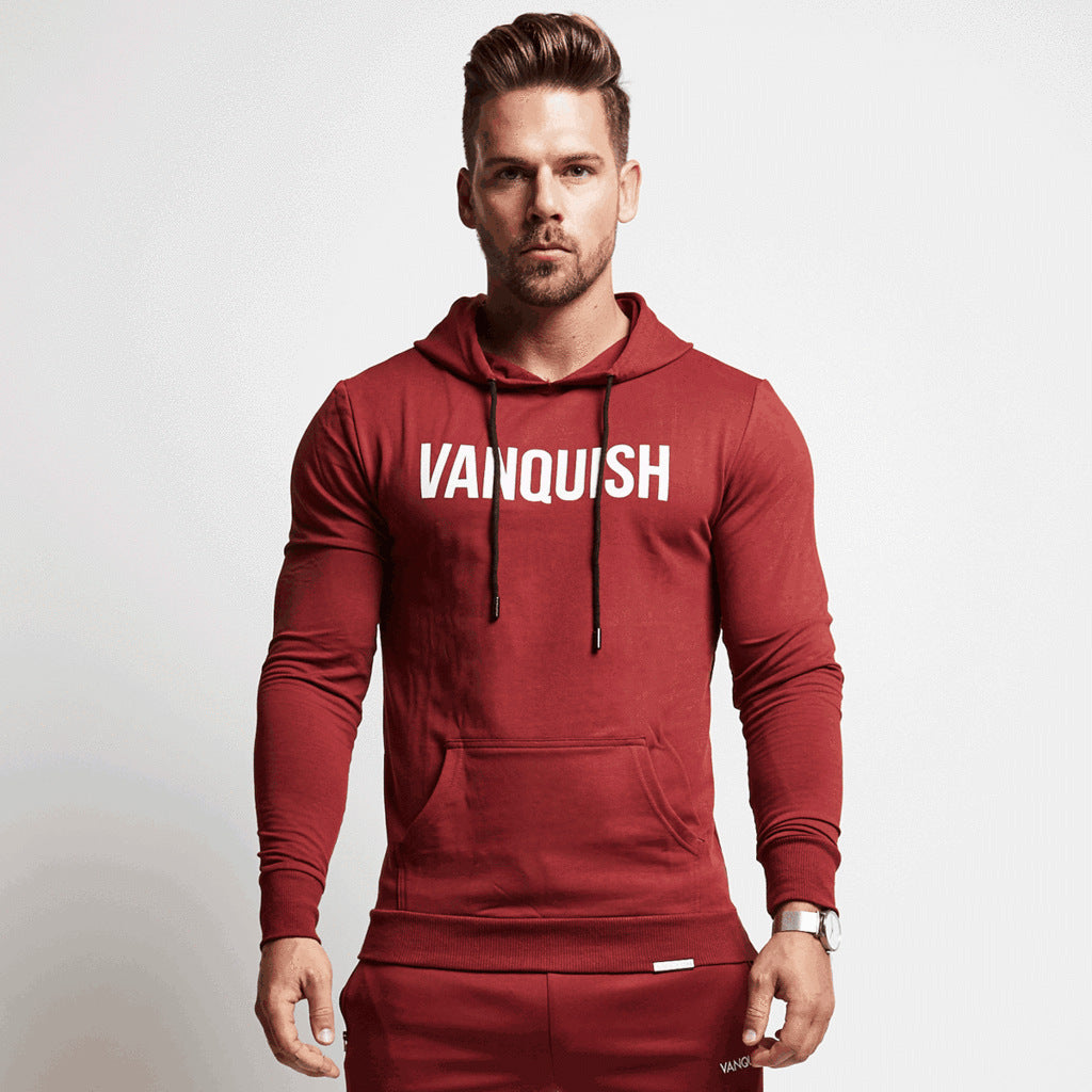 Men's Fashionable Running Fitness Long Sleeve Suit