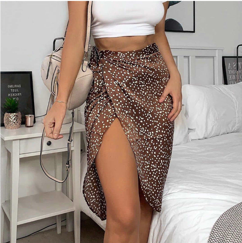 Wraps Skirts Summer High Waist Party Casual