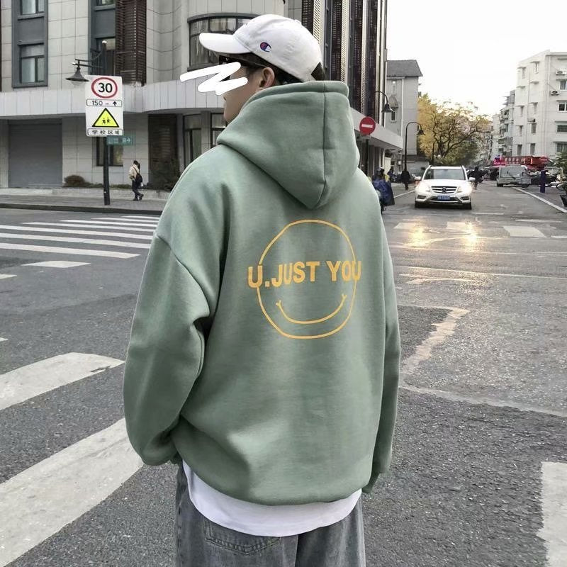 Men's Hooded Trendy Loose Casual Hoodie Sweater