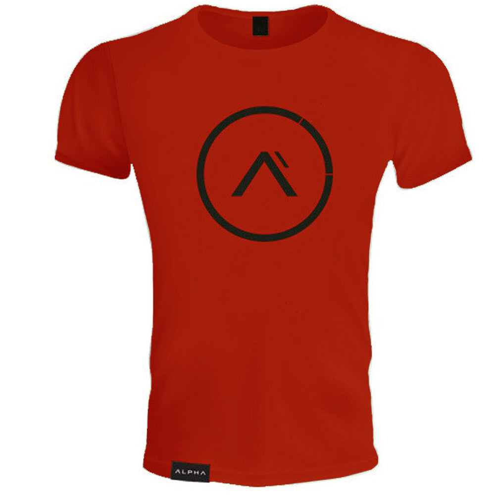 Muscle Workout Running Training Stretch Cotton Short-sleeved T-shirt