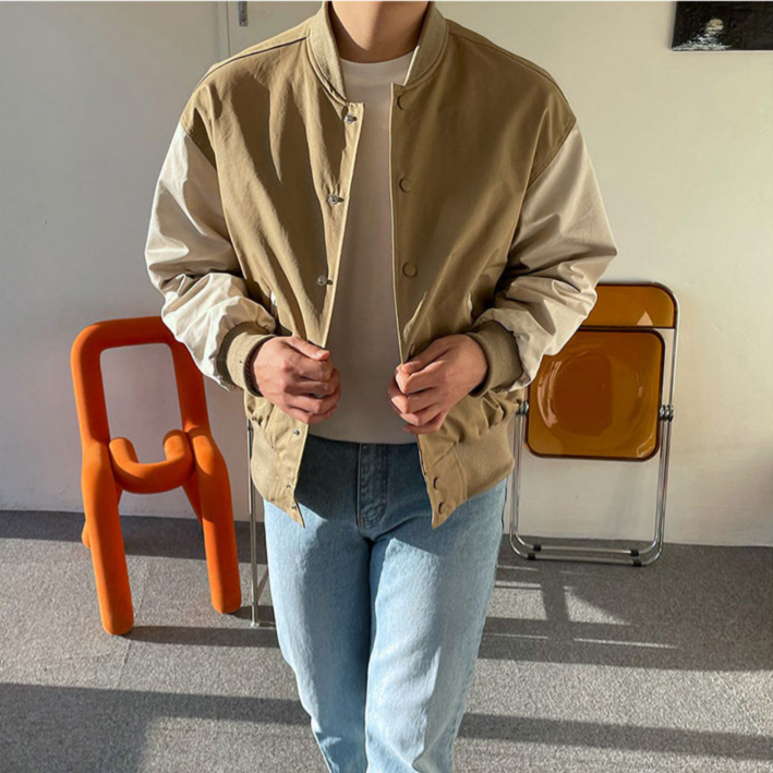 Baseball Jacket Loose And Versatile