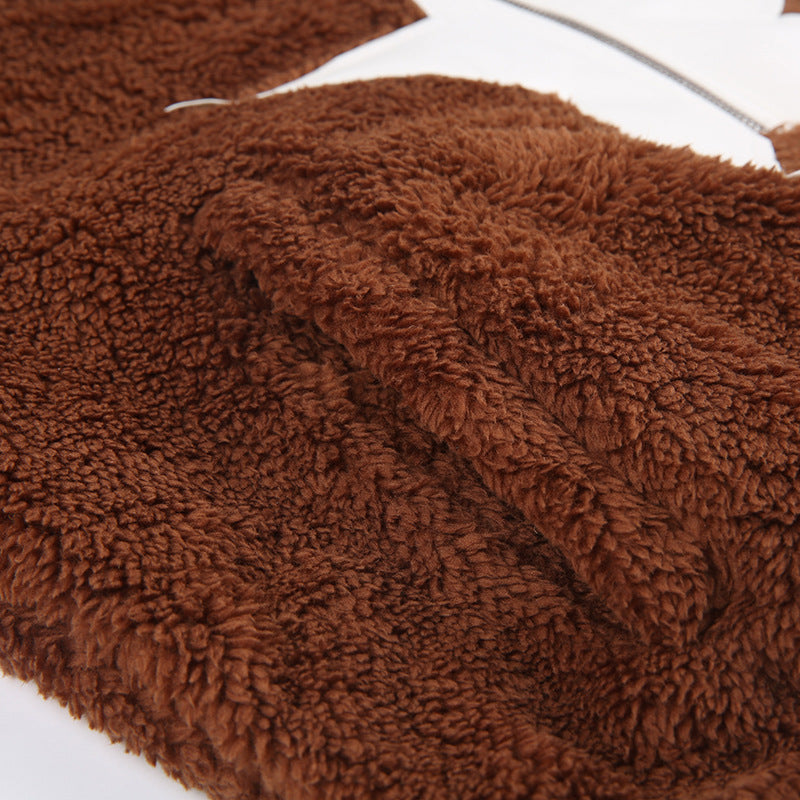 Hegel Double-sided Fleece Thickened Thermal Jacket