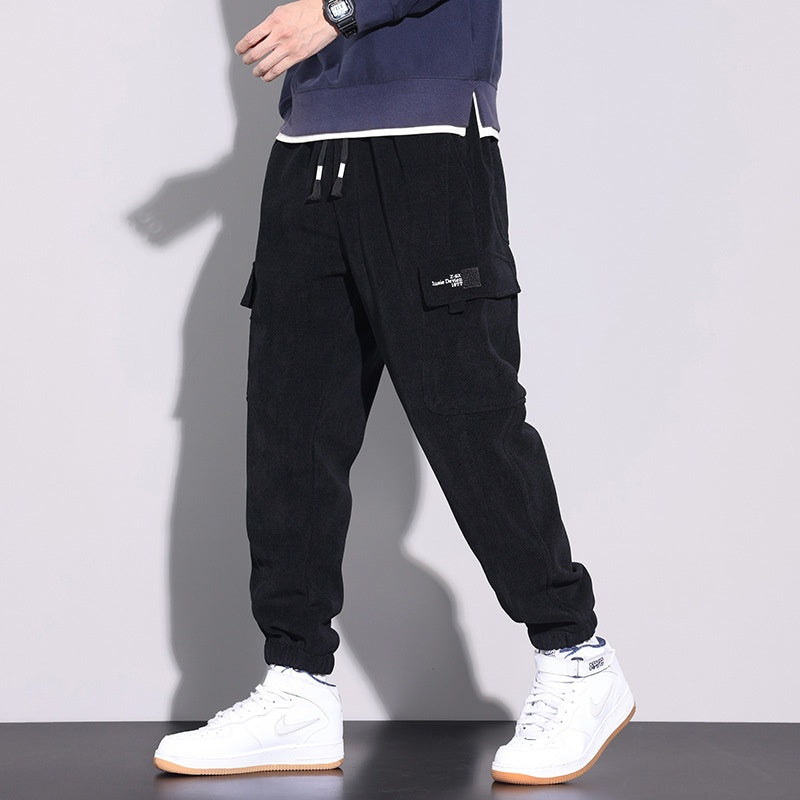 Men's Pants Sports Pants Ankle-tied Trousers