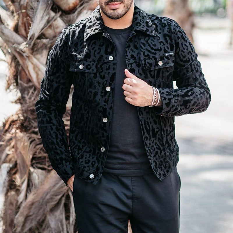 New European And American Fashion Casual Single Breasted Long Sleeve Lapel Coat