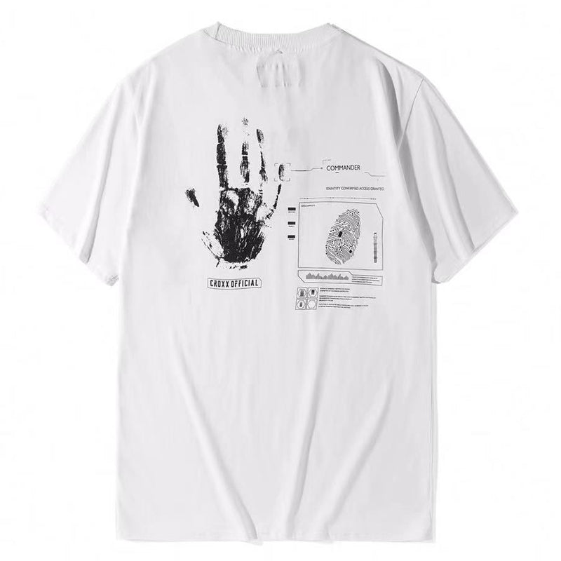 Five-point Sleeve Fashion All-match Men's Black